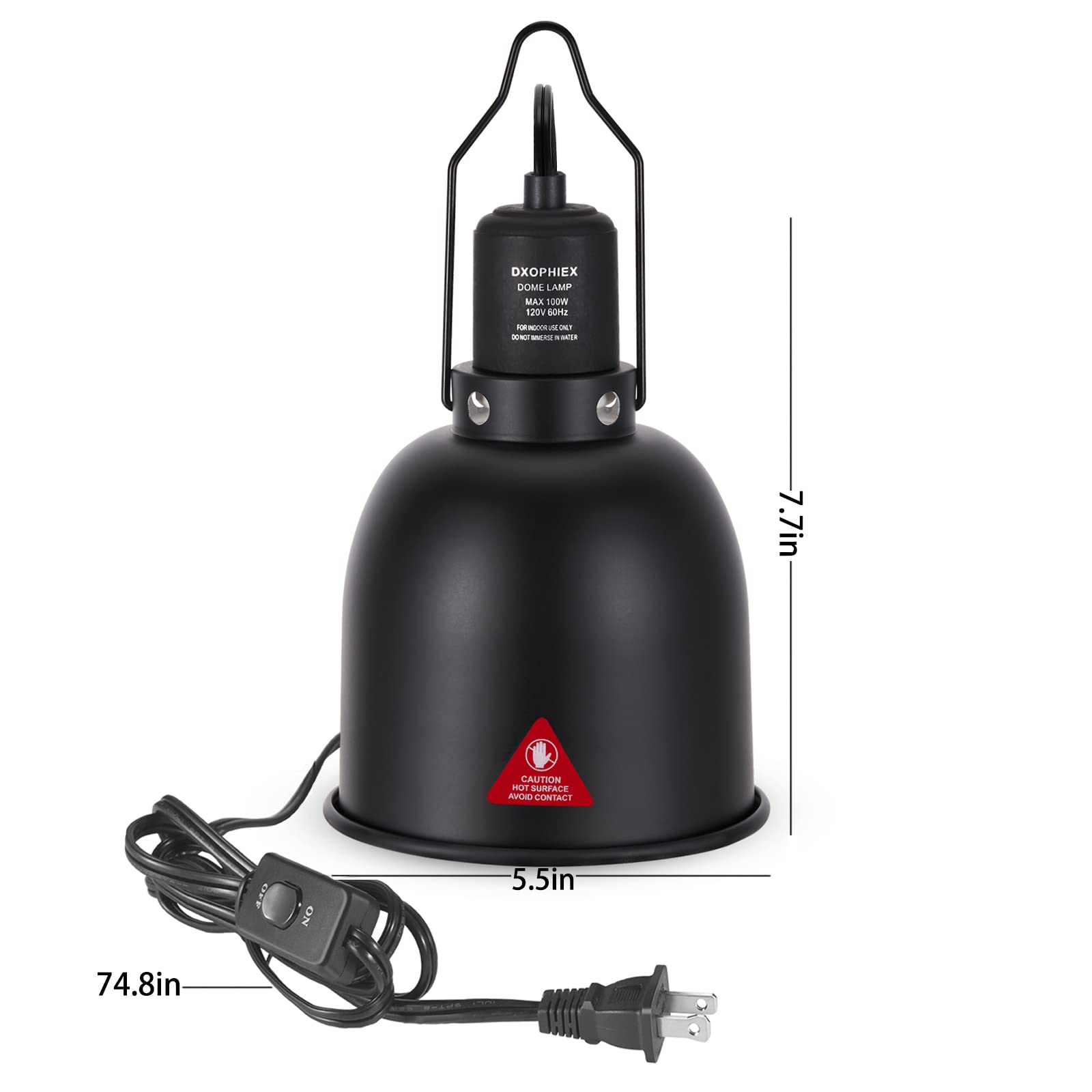 DXOPHIEX interior with high reflection for efficient light distribution