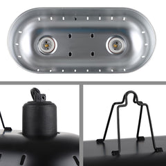 DXOPHIEX dual independent switches allow separate control of each lamp.