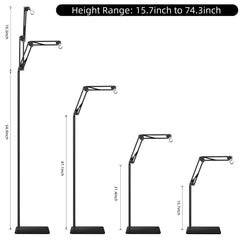 DXOPHIEX heat lamp stand swing arm for precise lighting direction.