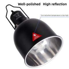 DXOPHIEX heat lamp top view showing cooling vents
