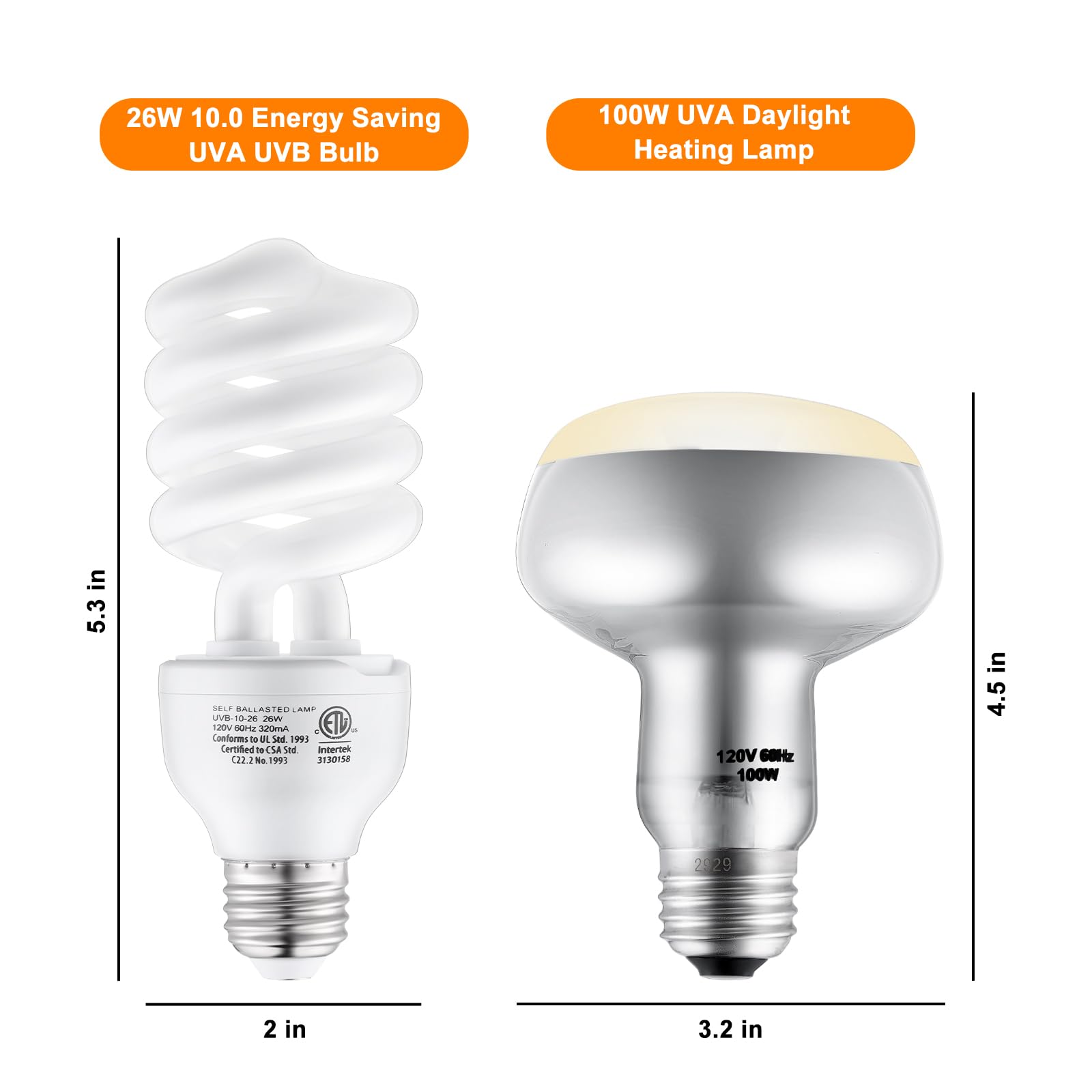 DXOPHIEX soft-glow heat lamp with frosted cover reduces glare for comfort.