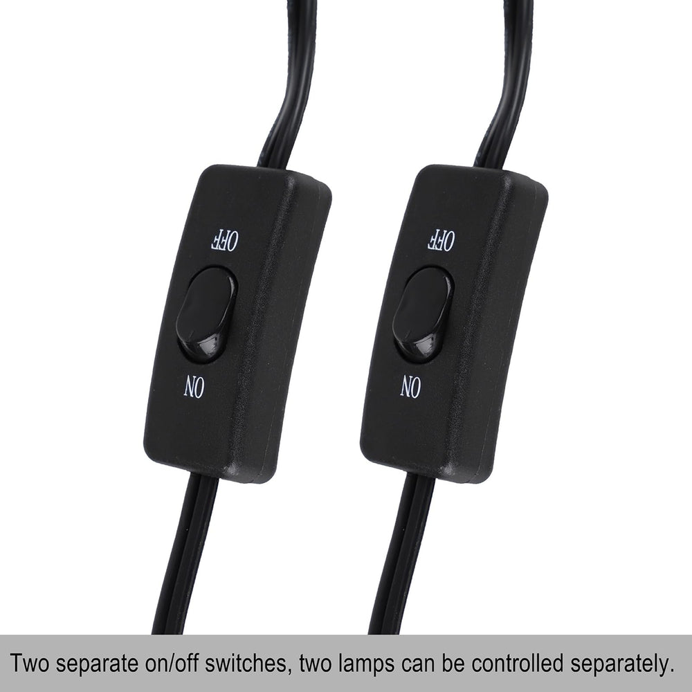 DXOPHIEX dual lamp fixture with two independent switches for tailored care.