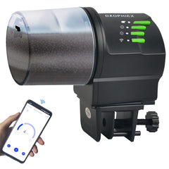 DXOPHIEX WiFi Fish Feeder dashboard lets you schedule meals remotely.