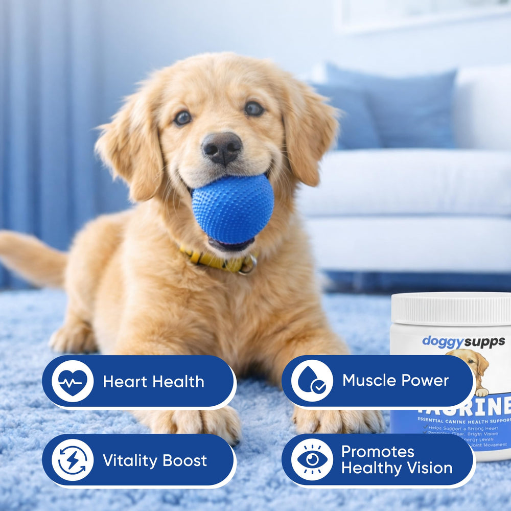 DXWXH Doggy Supps Taurine energy visuals promoting steady activity and vitality