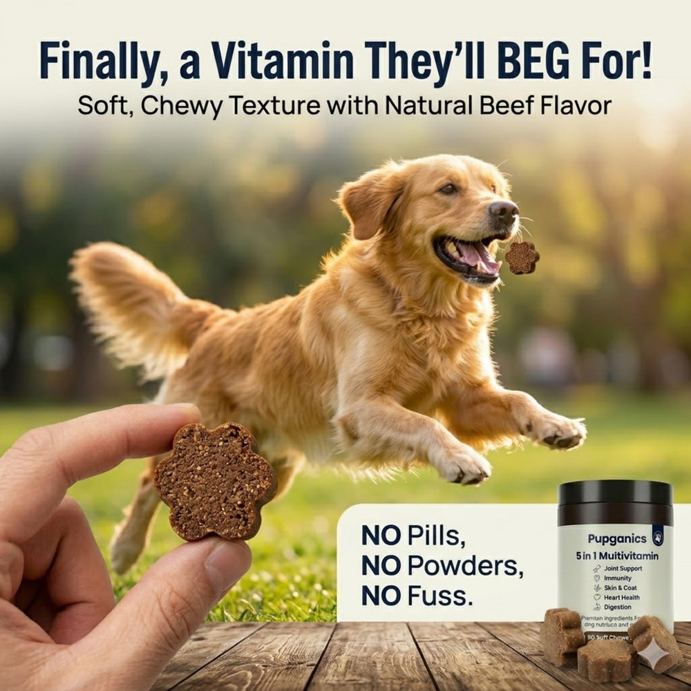 DYDUON Pupganics digestion and immune support promotes gut comfort.