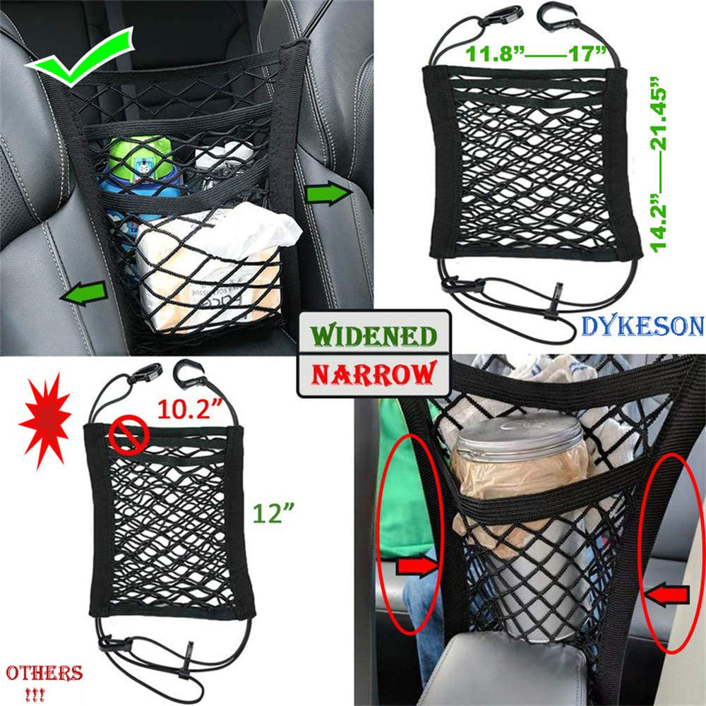 DYKESON easy install headrest hooks enable tool free setup.