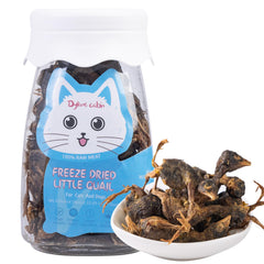 Dylan's cabin freeze-dried little quail snack packaging, convenient training reward for pets.
