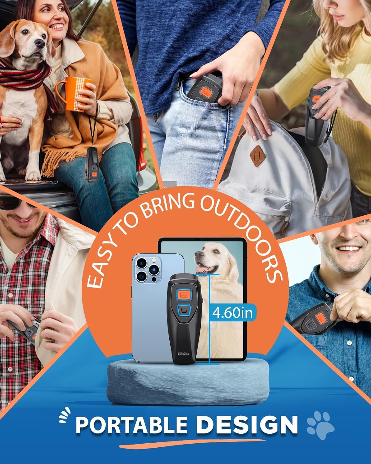 DynVapor compact portable training device for on-the-go behavior coaching