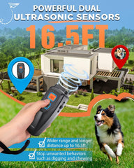 DynVapor fifty-foot range anti-bark device for yard walks and parks