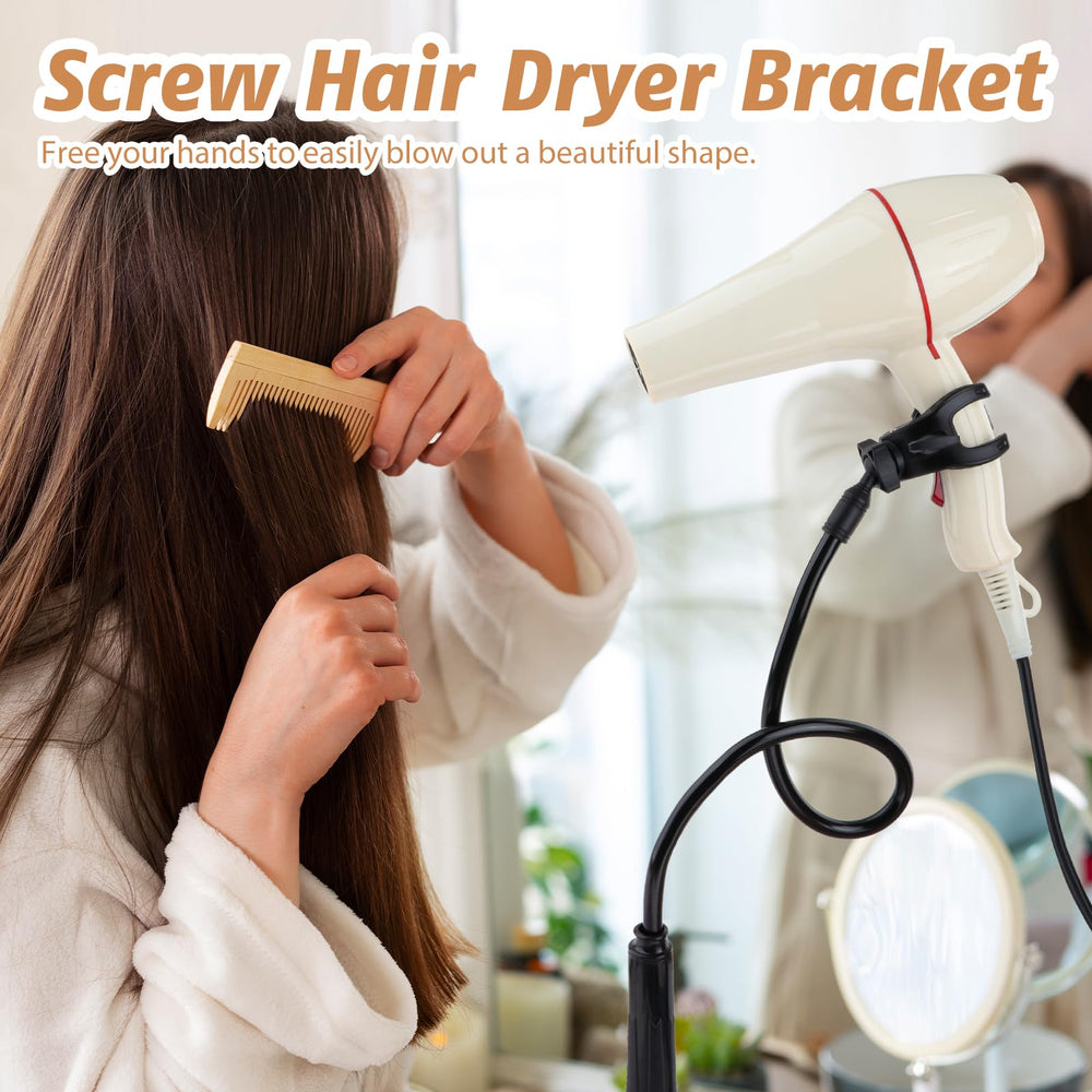 Anti-slip tape on the DynWAVE clamp helps keep the stand steady during grooming.