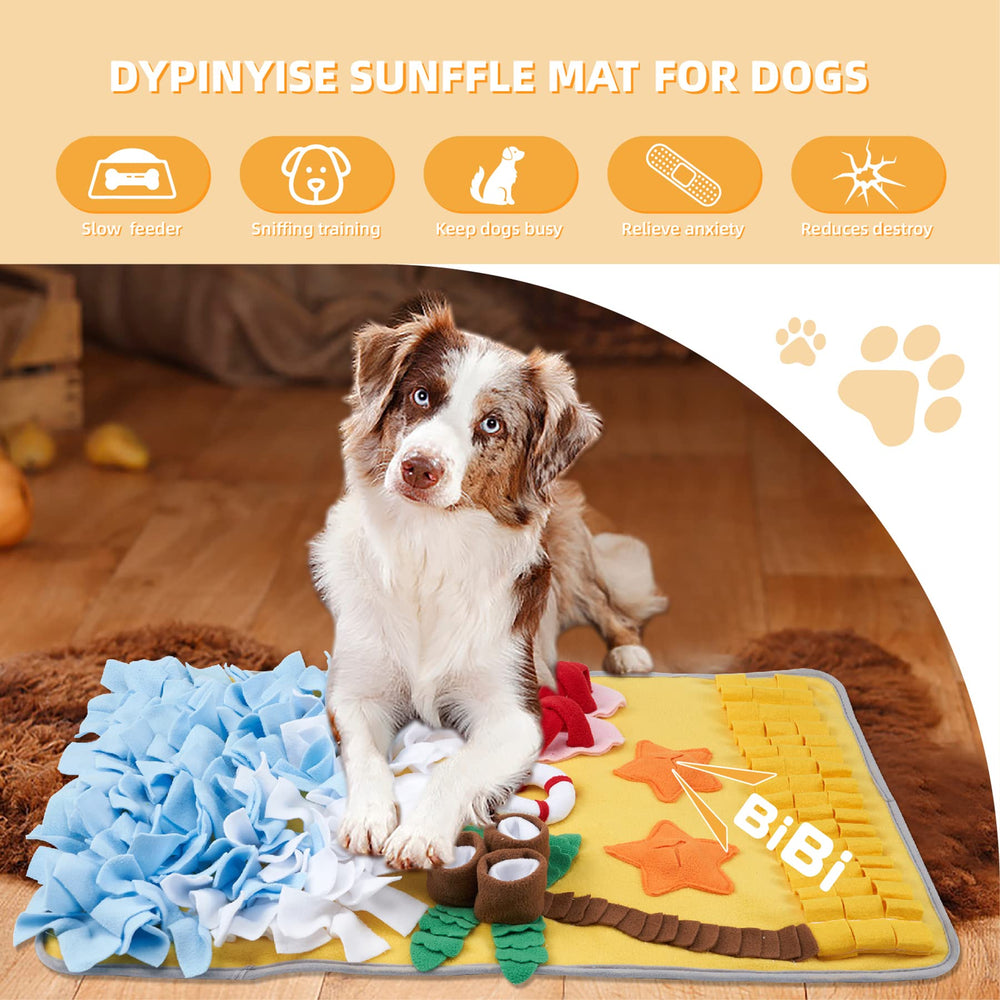 DyPinYise snuffle mat sandy beach design for scent games