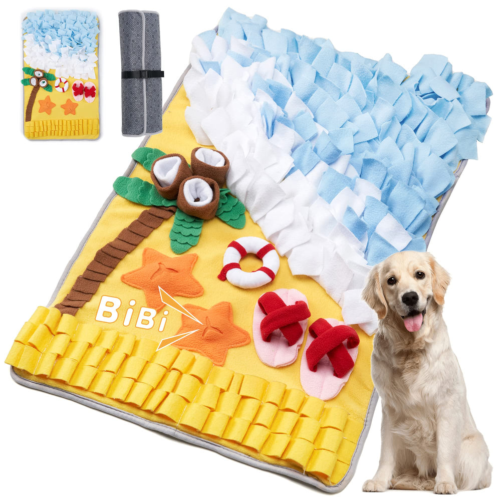 DyPinYise snuffle mat wave pattern for engaging sniffing