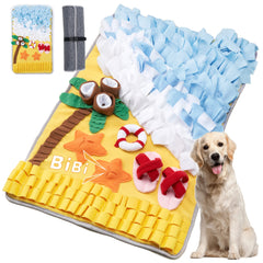 DyPinYise snuffle mat wave pattern for engaging sniffing
