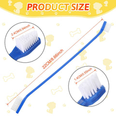 Eaasty long-handle toothbrush for deep mouth access and easy grip.