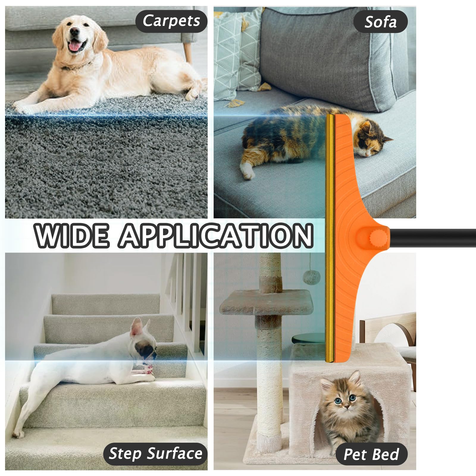 Eaersan gift-ready pet hair removal tool for pet lovers