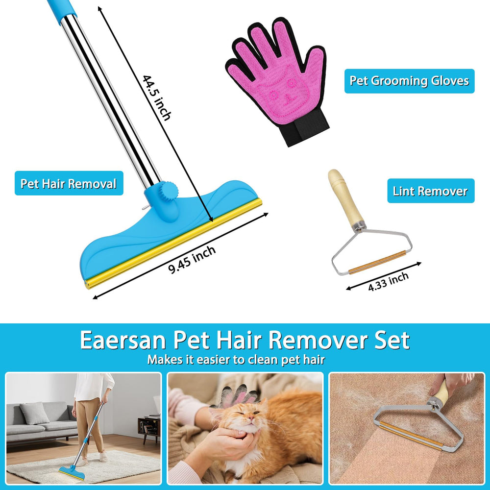Eaersan grooming glove for quick brushing of cats and dogs.