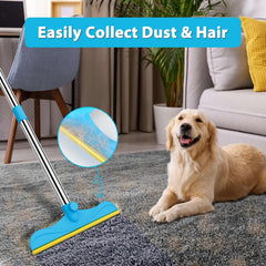 Eaersan short-handle pet hair remover cleans upholstery efficiently.