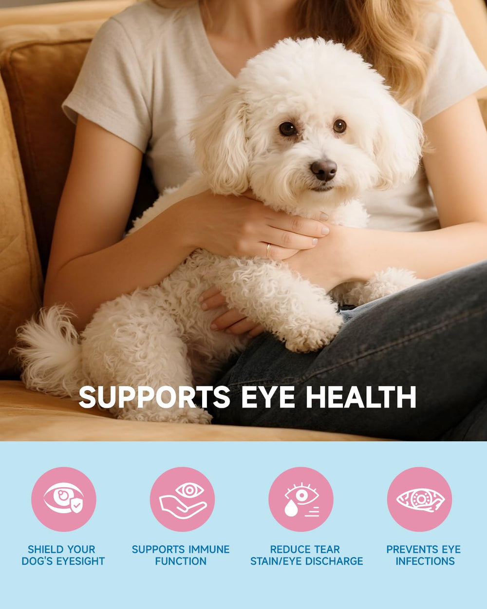 Eagou Diary chicken-flavor dog supplement blends easily with meals