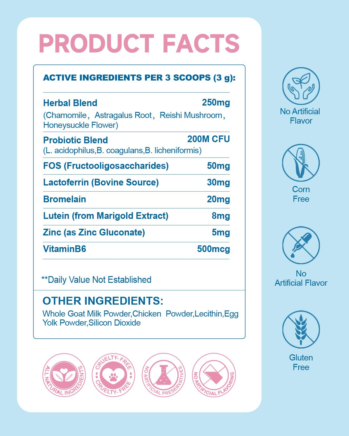 Eagou Diary easy-daily-dosing dog supplement blends into food or water