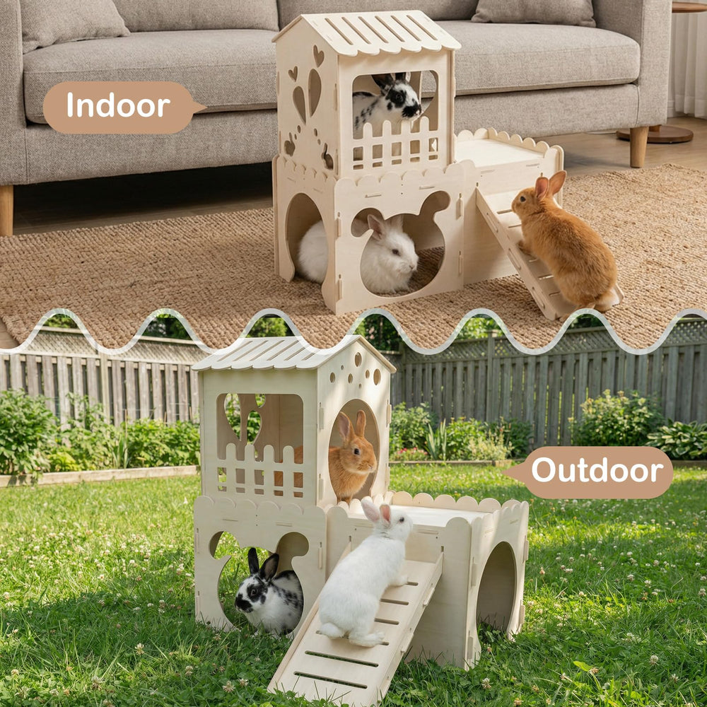EAROND three-room layout provides separate play, rest, and hide areas