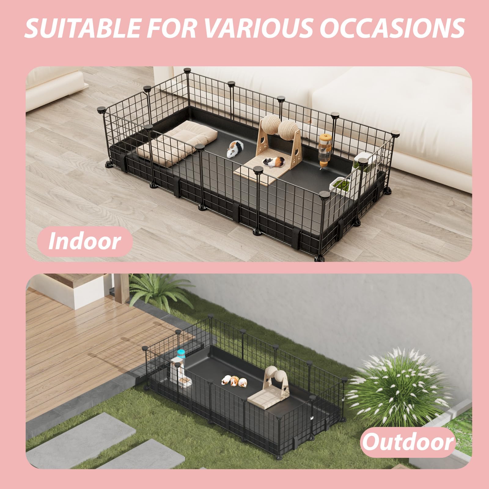 EAROND 12-piece kit supports flexible layouts and ideas.