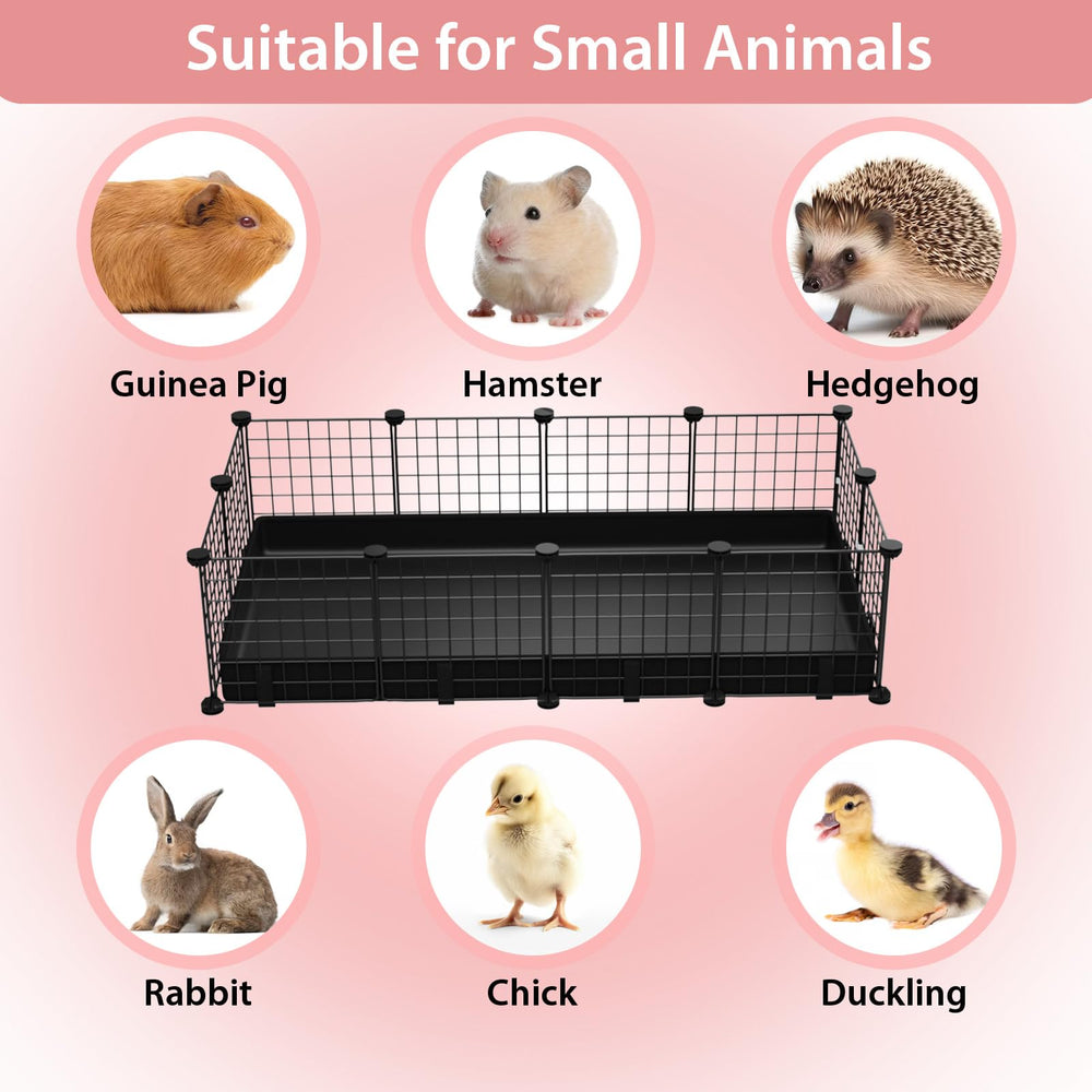 EAROND small animal playpen offers roomy space for hopping and exploring.