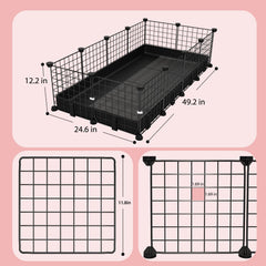 EAROND waterproof mat as the playpen base keeps the space clean and dry.