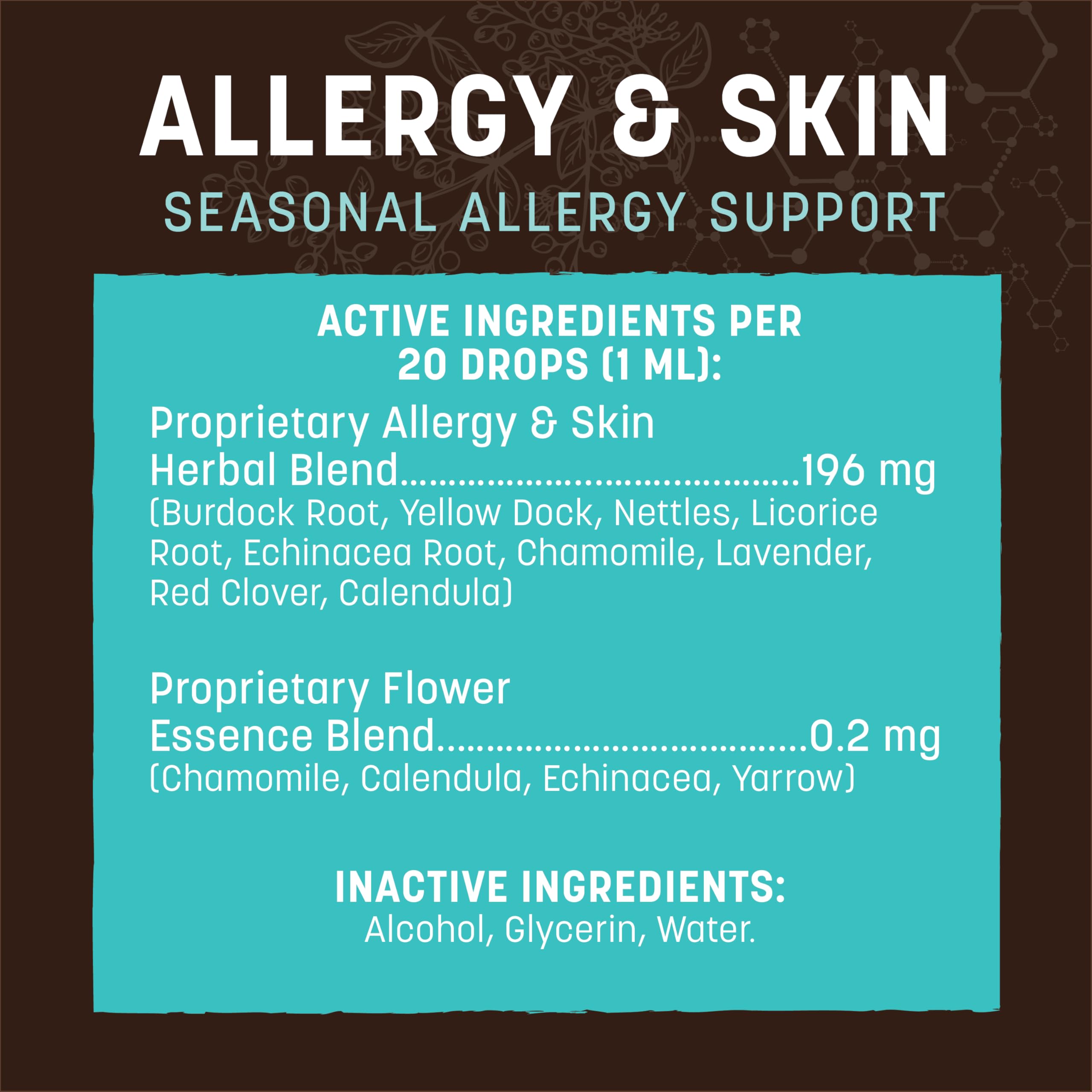 Earth Animal Apothecary US-made herbal extracts bottle emphasizes quality and natural ingredients.
