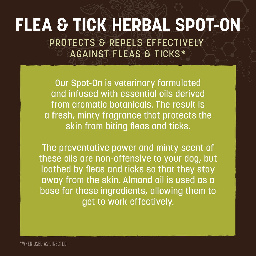 Earth Animal Apothecary three-month supply packaging signals extended protection.