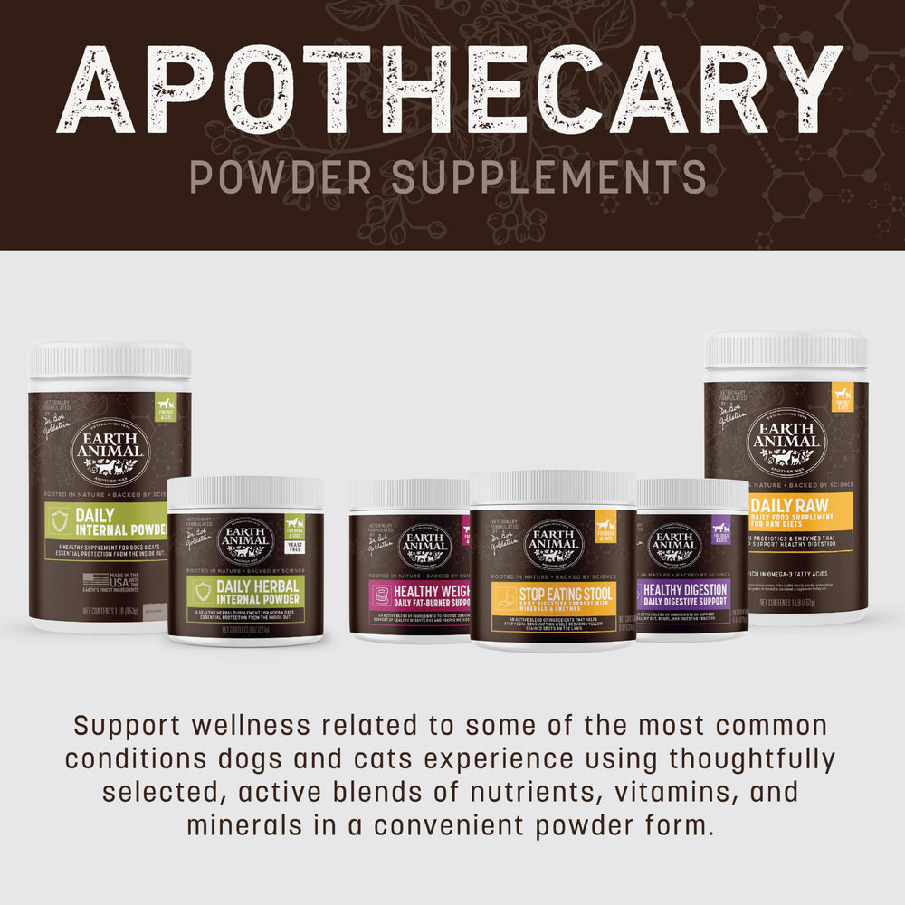 USA-made badge underscores Earth Animal Apothecary commitment to quality.