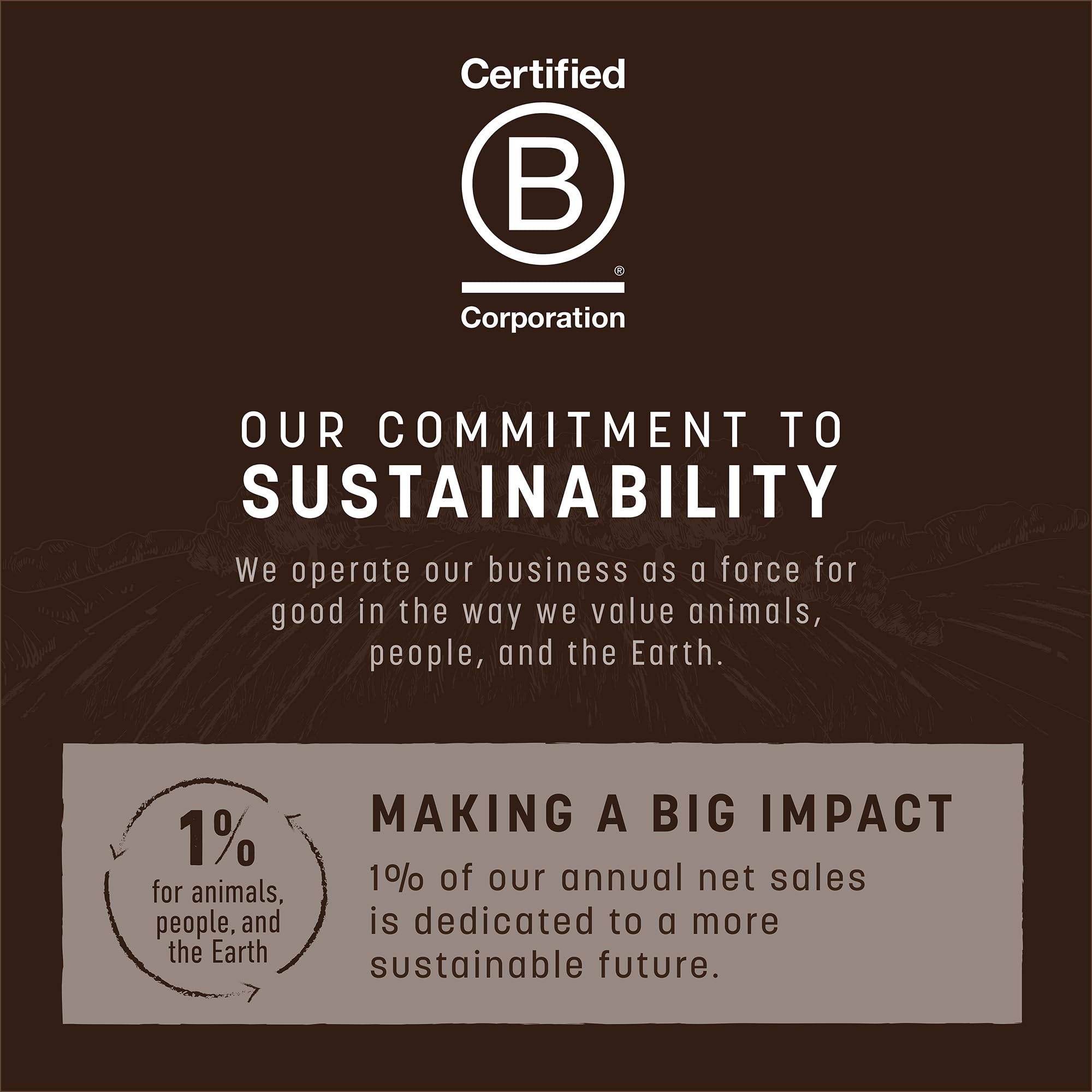 USA-made Earth Animal product with B Corp assurance and natural formula