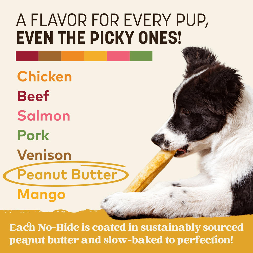 Earth Animal No Hide Chews free from bleaches and preservatives.