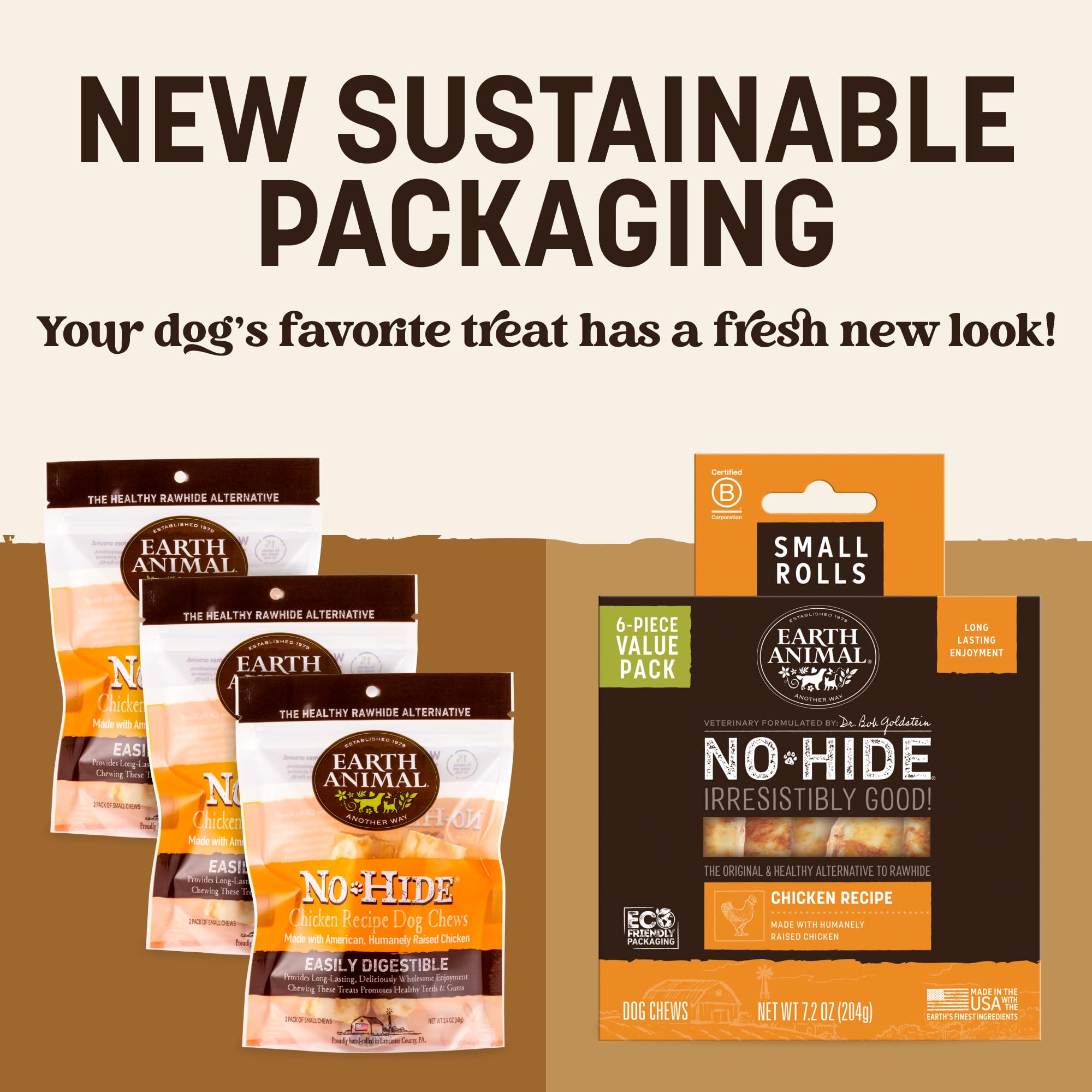 Earth Animal No Hide Chews small rolls chicken portion demonstrates convenient bite-sized pieces for quick treats