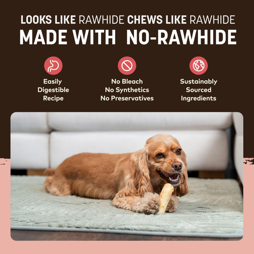 USA-made Earth Animal No-Hide Rolls packaging label.