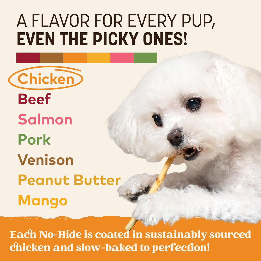 Earth Animal No-Hide Stix usage scene for small pets including cats.