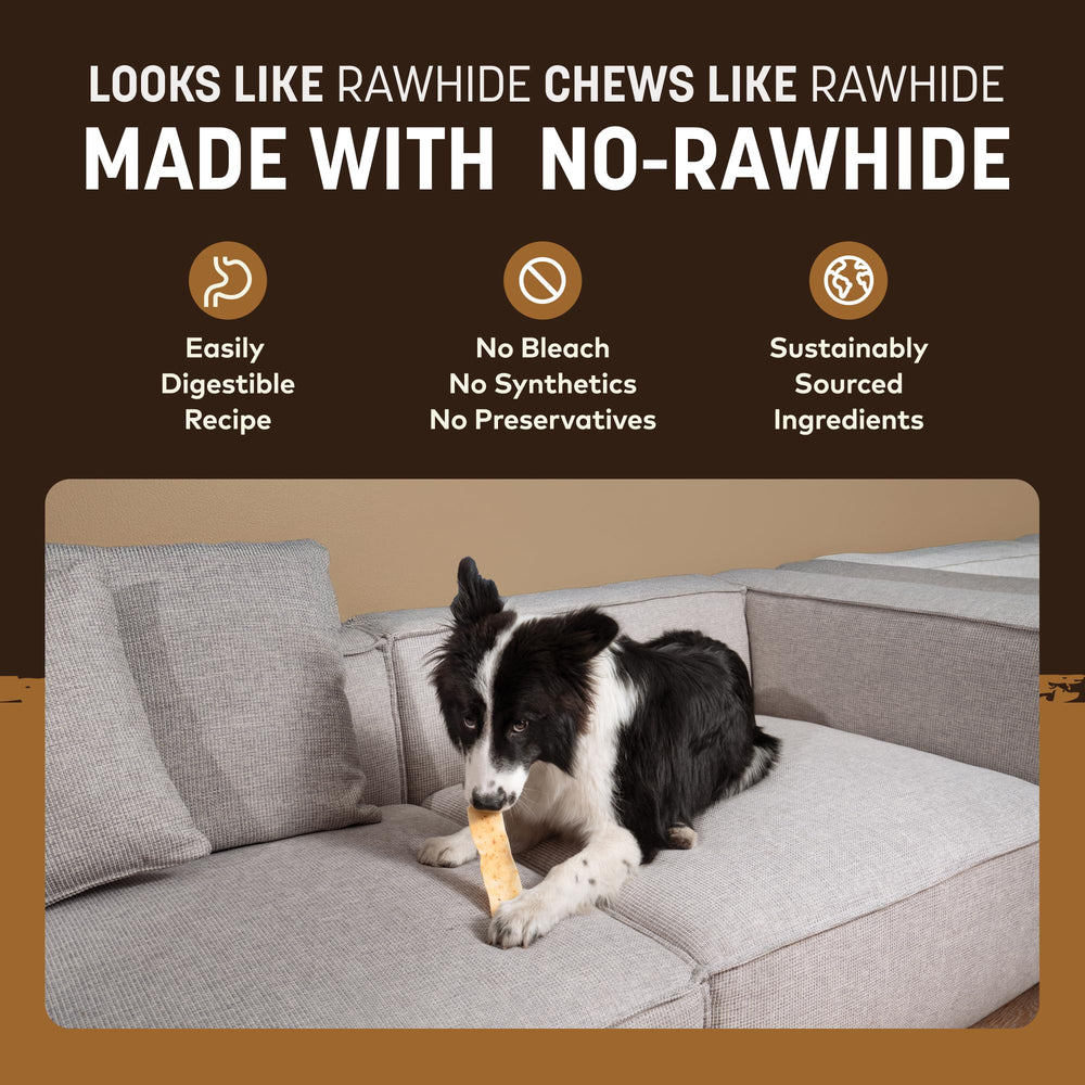 Earth Animal No Hide Strips ingredients list highlights simple, natural components