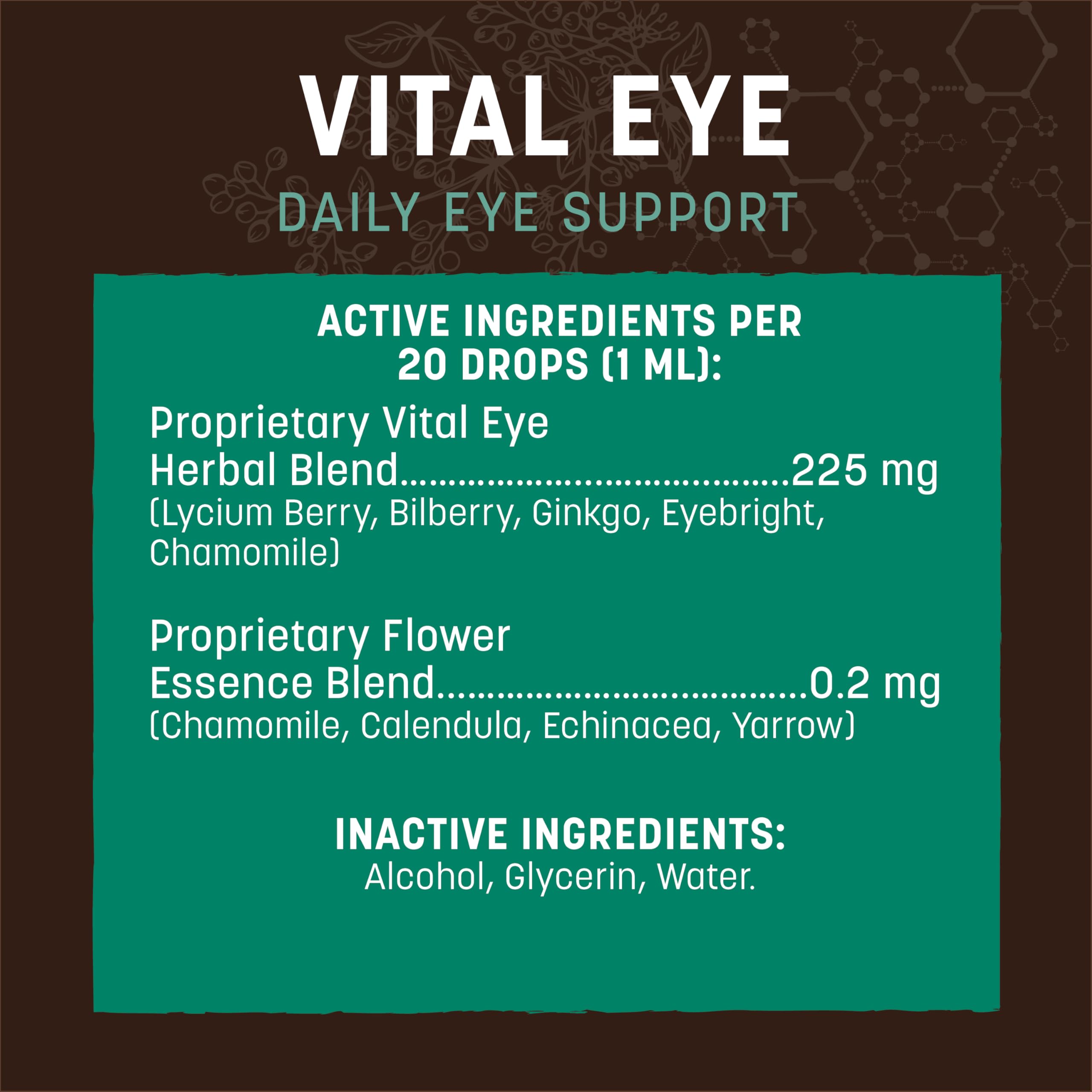 Earth Animal Vital Eye water-mix option blends into your pet’s drinking water.