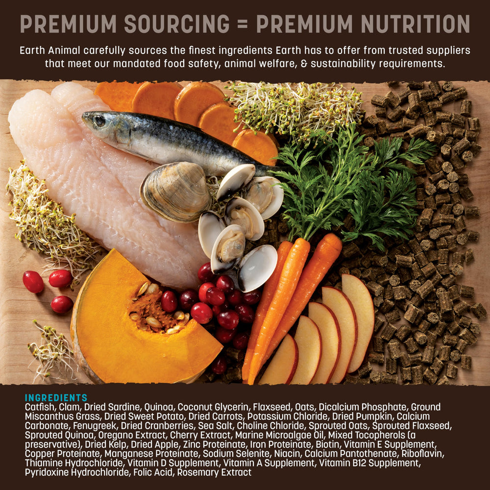 Earth Animal Wisdom organ and muscle meat with grains for balanced nutrition