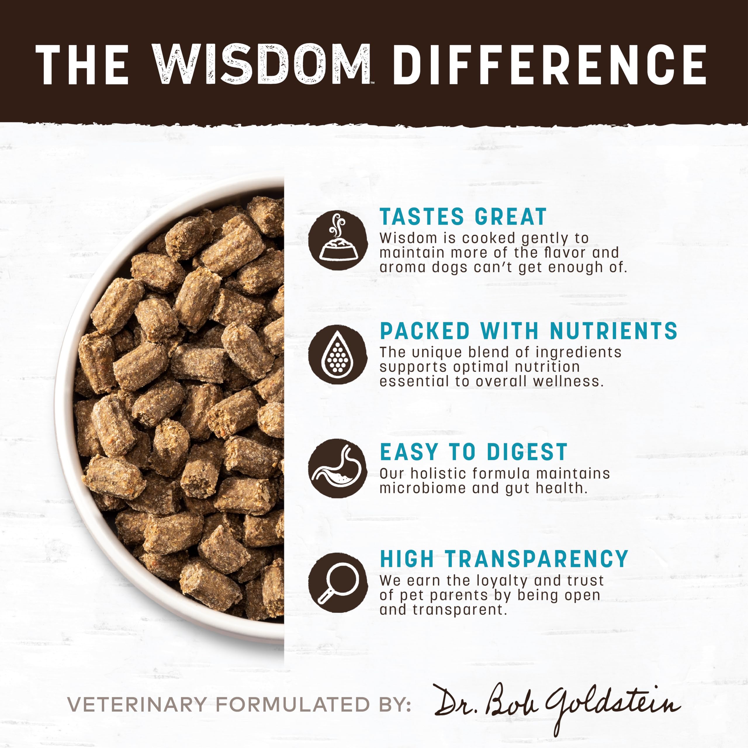 Earth Animal Wisdom wild caught catfish and clams for premium protein flavors