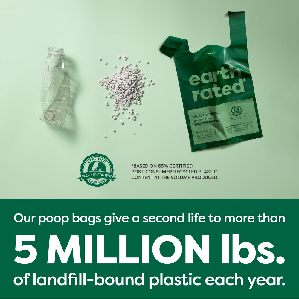 Earth Rated not-on-rolls design with individual bags ready to grab.