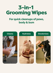 Earth Rated dog wipes lavender scent closeup highlighting fresh aroma.