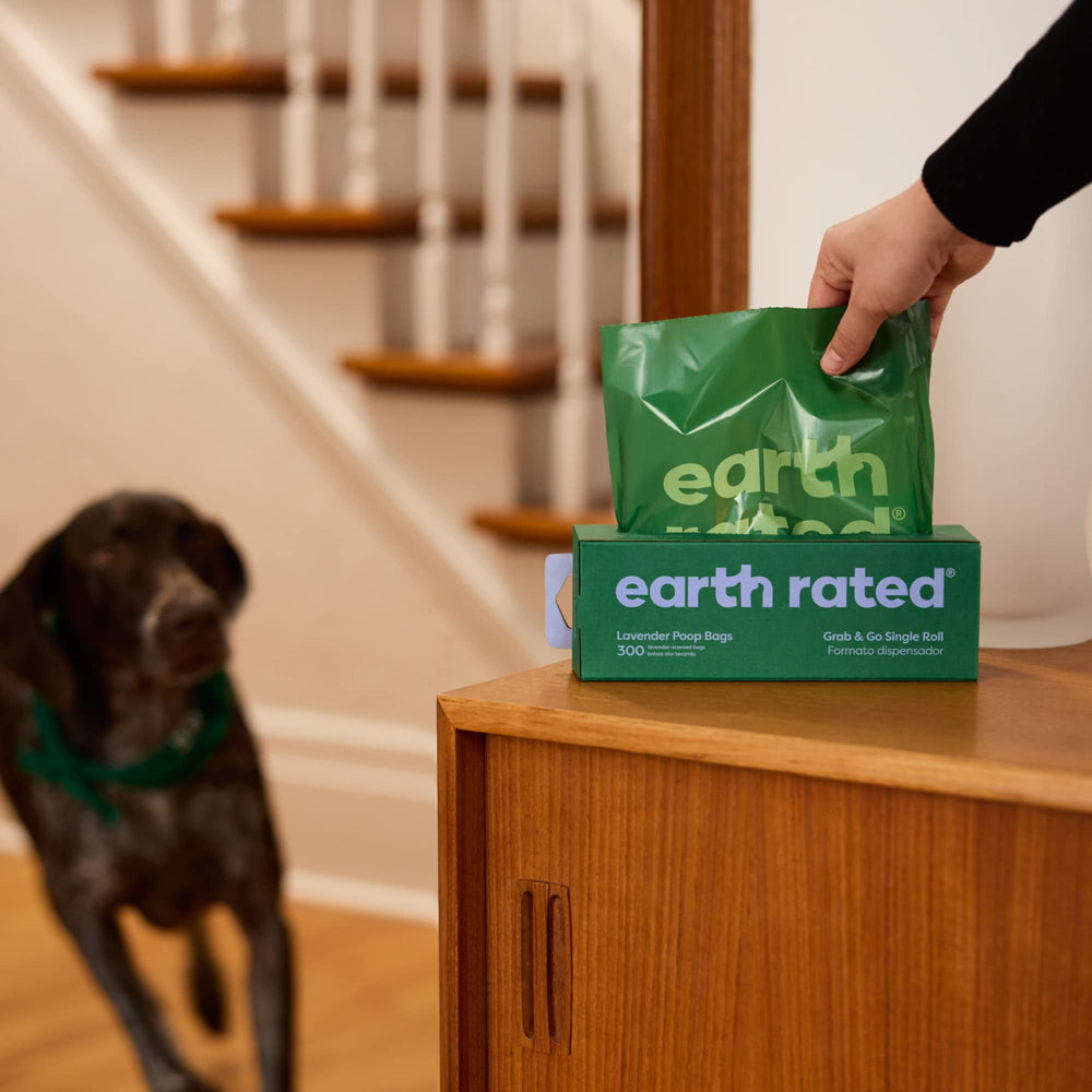 Earth Rated perforated bags tear cleanly for easy use
