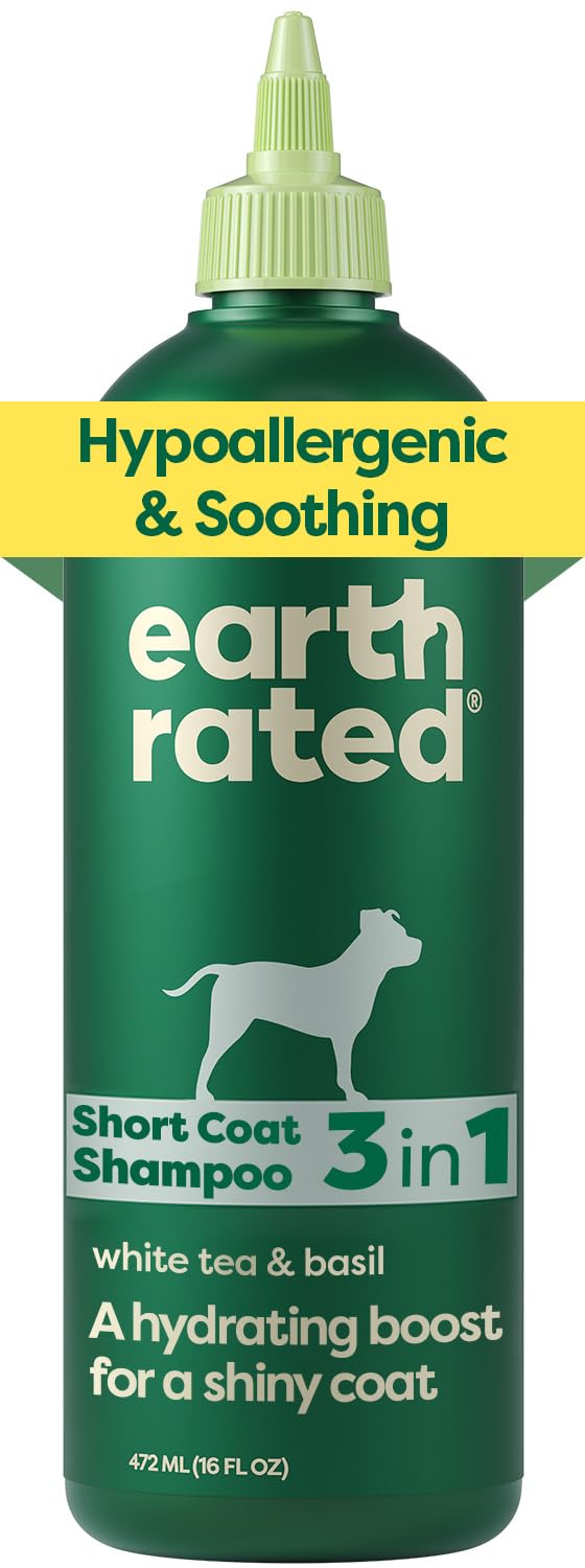 Earth Rated hypoallergenic 3-in-1 shampoo bottle for easy baths