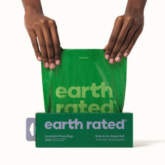 Earth Rated lavender-scented bags, 300-count, 8x13 inches