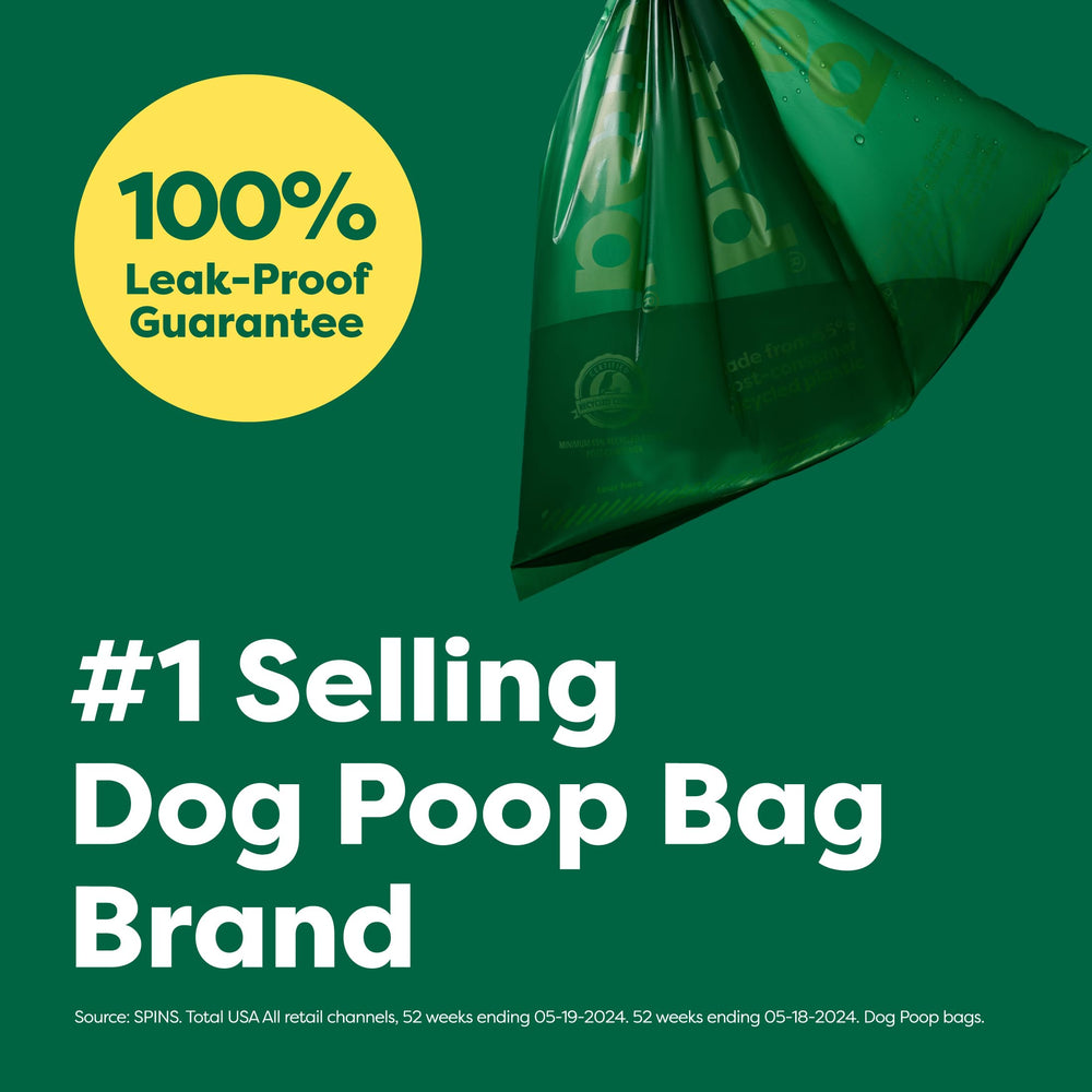 Earth Rated leakproof bags keep hands clean during outdoor dog walks.