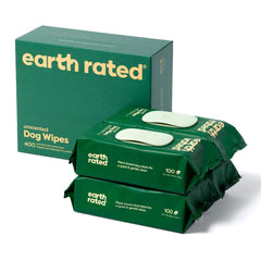 Earth Rated Pet Wipes for paws cleaning after walks