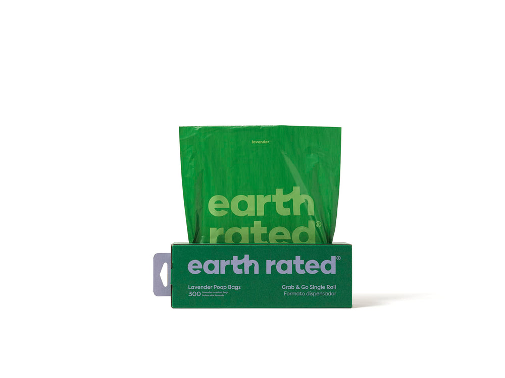 Earth Rated bags use 65% post-consumer recycled plastic