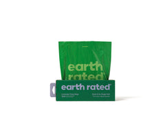 Earth Rated bags use 65% post-consumer recycled plastic