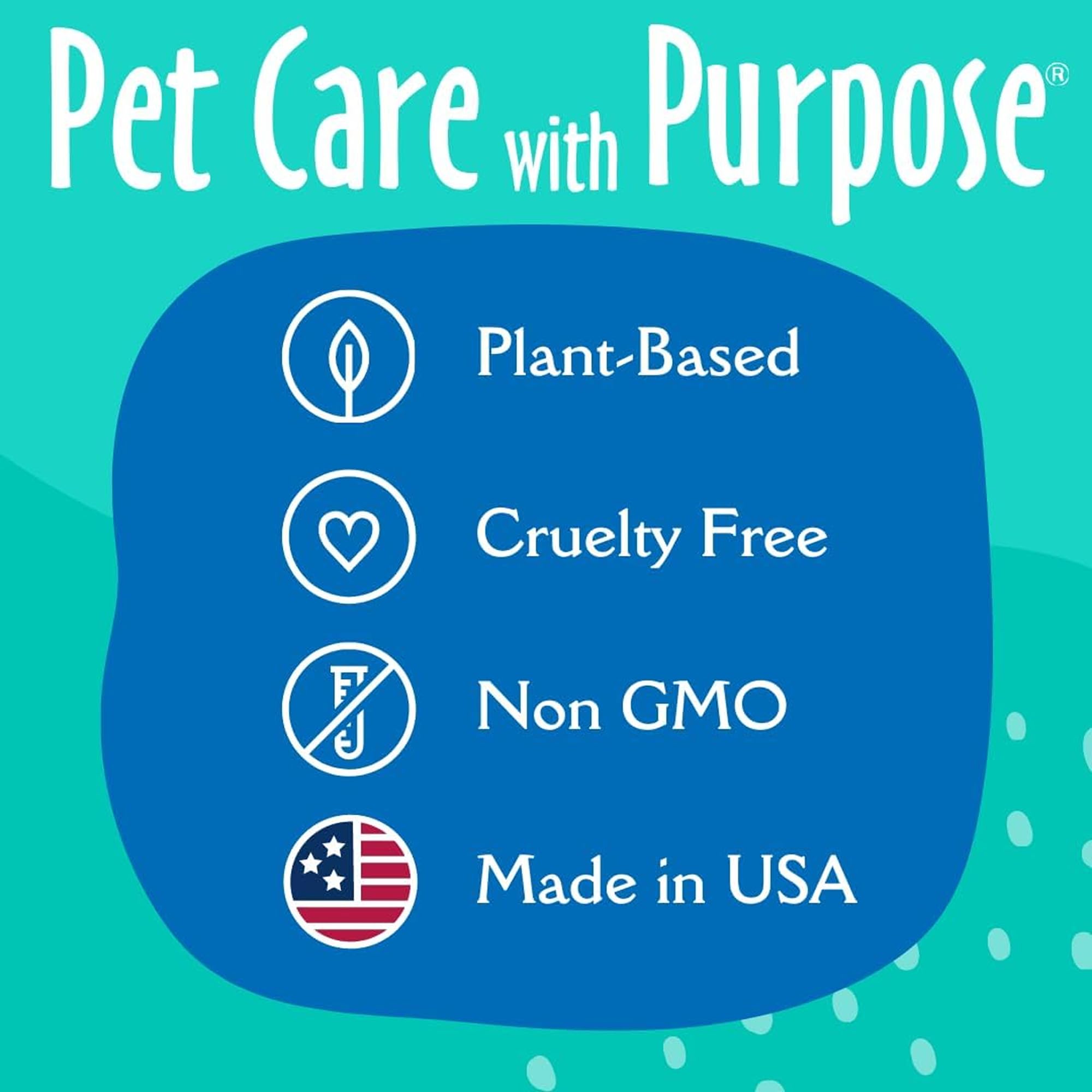 earthbath made in USA cruelty-free seal on packaging