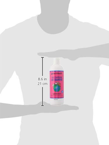 Earthbath Wild Cherry 2-in-1 lather shows gentle cleansing.